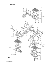 Footrest (Gs1100gk2/Gkd)