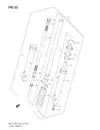 Front Damper (Dr-Z125k3/K4/K5/K6/K7)