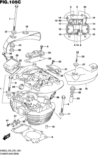 Cylinder Head (Rear) (Vl800l8 E33)