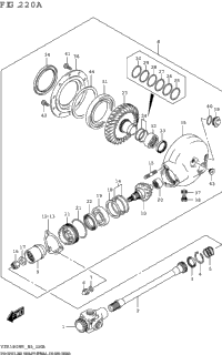 Propeller Shaft/Final Drive Gear