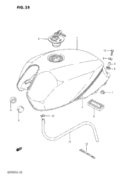 Fuel Tank (Gs550es3/Ese)
