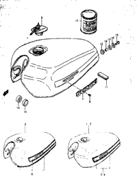 Fuel Tank (Gs1000c