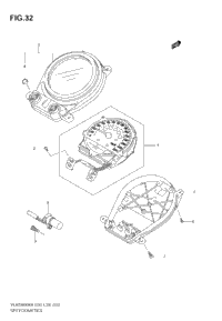 Speedometer (Vlr1800k8/Tk8/K9)