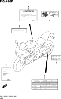 Label (Gsx-R1000rzl7 E33)