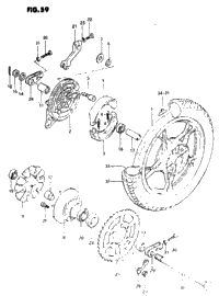 Rear Wheel (Model Z)