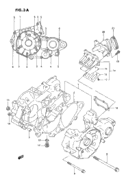 Crankcase (Model R/S)