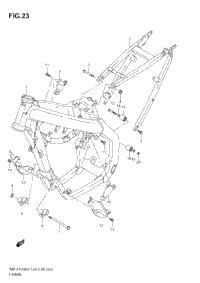 Frame (Rm-Z450 K8/K9)