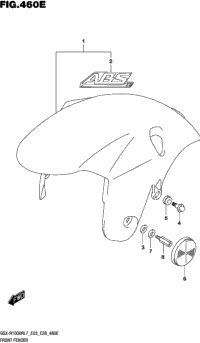 Front Fender (Gsx-R1000rzl7 E28)