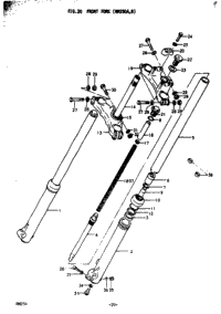 Front Fork (Rm250a