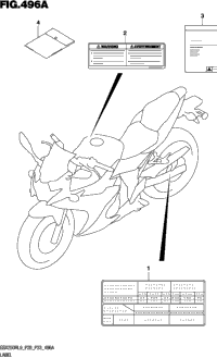 Label (Gsx250rl9 P28)