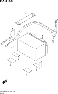 Battery (Gsx-S1000al7 E03)