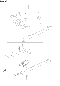 Stand - Rear Brake