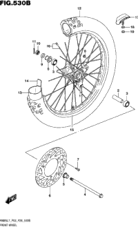 Front Wheel (Rm85l7 P28)