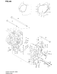 Crankcase (Model K1/K2)