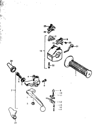 Lh Handle Switch (Gs1000n