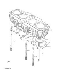 Cylinder (Gs1150es3/Ese E.No-101425-/F/F2/G)