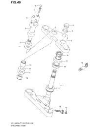 Steering Stem (Model T/V/W/X)