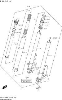 Front Fork Damper (Gsx-R1000rza)