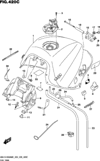 Fuel Tank (Gsx-S1000a)