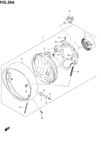 Headlamp Assy (Model K5)