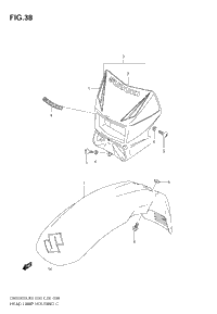Headlamp Housing (Model K6/K7/K8)