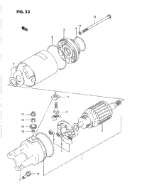 Starting Motor (Model P)