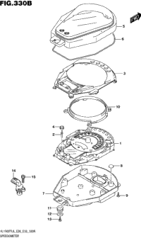 Speedometer (Vl1500tl6 E33)