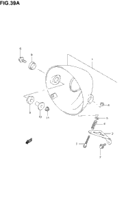 Headlamp Housing (Gsf1200k1/K2/K3)