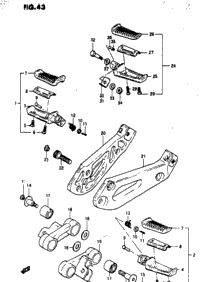 Footrest (Model D)
