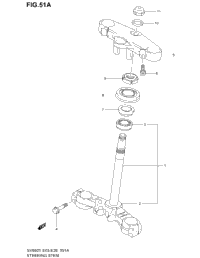 Steering Stem (Sv650sx/Sy E28)