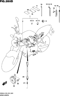 Wiring Harness (Sv650al8 E33)