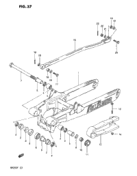 Rear Swinging Arm