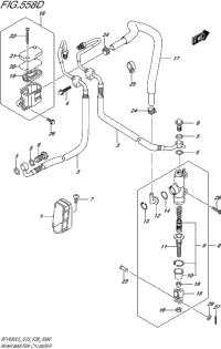 Rear Master Cylinder (Sfv650al5 E28)