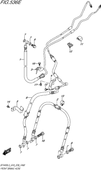 Front Brake Hose (Sfv650al5 E33)