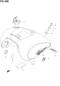 Fuel Tank (Model K3)
