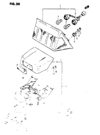 Tail Lamp - License Lamp