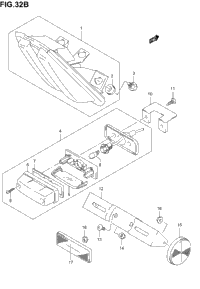 Tail Lamp (Sv1000k3)