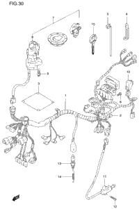 Wiring Harness (Gsf1200sv/Sw/Sx/Sy)