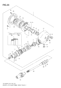 Propeller Shaft/Final Drive Gear