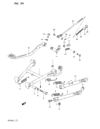 Stand - Rear Brake