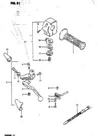 Left Handle Switch (Model Z)