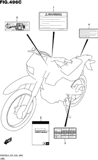 Label (Dr200sl6 E33)