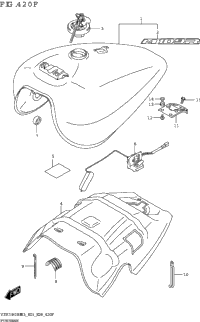 Fuel Tank (E33)(See Note 1) 420F
