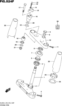 Steering Stem (Vl800bl5 E28)