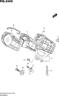 Speedometer (Gsx-R750l6 E33)