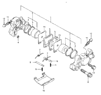 Rear Caliper (Model P)