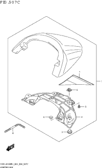 Seat Tail Box (See Note 1) 507C