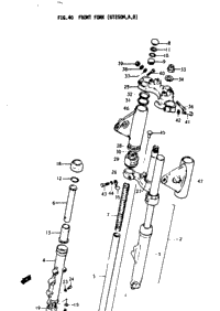 Front Fork (Gt250m