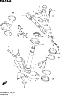 Steering Stem (Dr-Z400s)