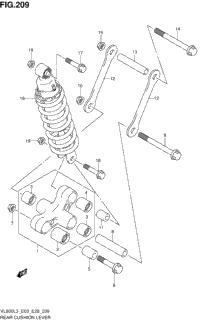Rear Cushion Lever (Vl800tl3 E03)